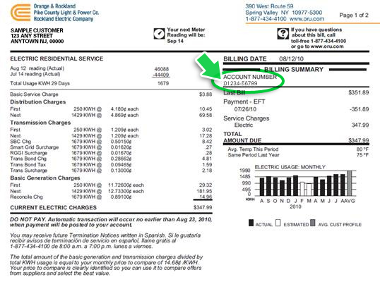 How To Read My Electricity Bill Cirro Energy